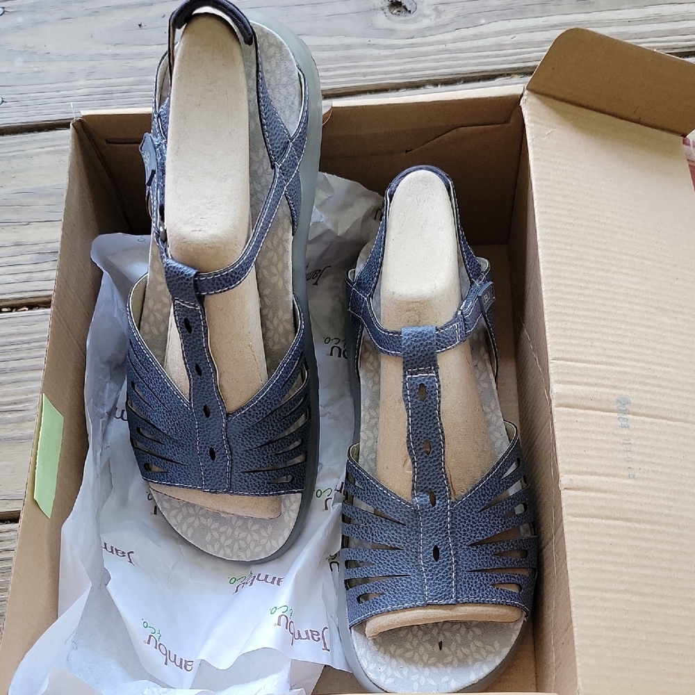 JBU Women's Denim Blue Sandals